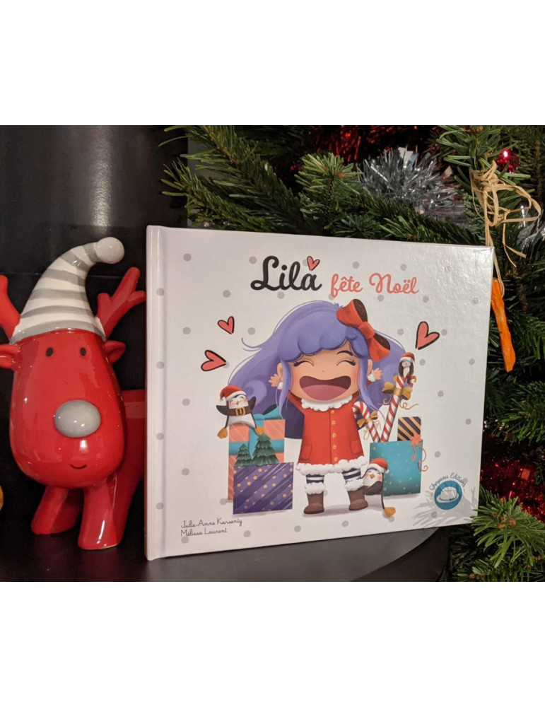 Lila fête Noël