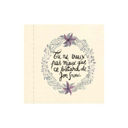 Les cartes de désavoeux 3, j'avais vraiment besoin d'argent