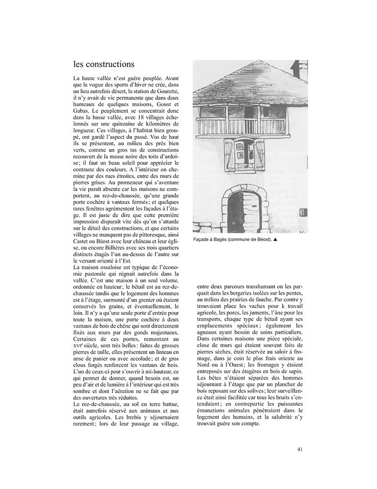 Livre d'architecture 'La maison rurale en Béarn'