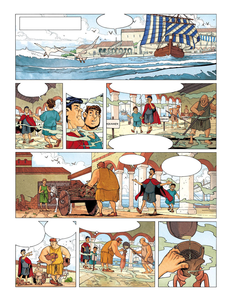 L'histoire (possible) de Valerius Proculus - Une enquête archéologique en BD