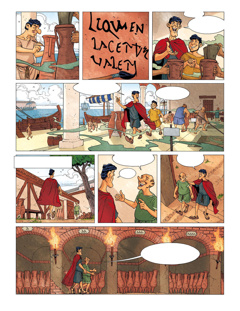 L'histoire (possible) de Valerius Proculus - Une enquête archéologique en BD