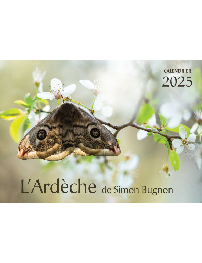 Calendrier photo l'Ardèche 2025 de Simon Bugnon