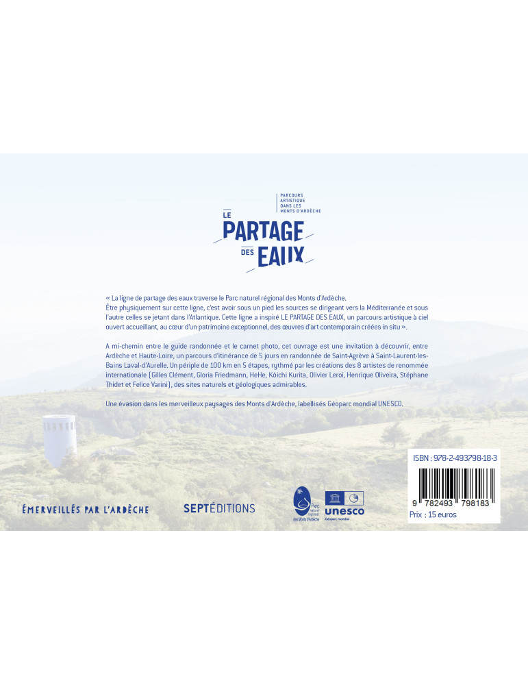 Guide randonnée - IITINÉRANCE LE PARTAGE DES EAUX
