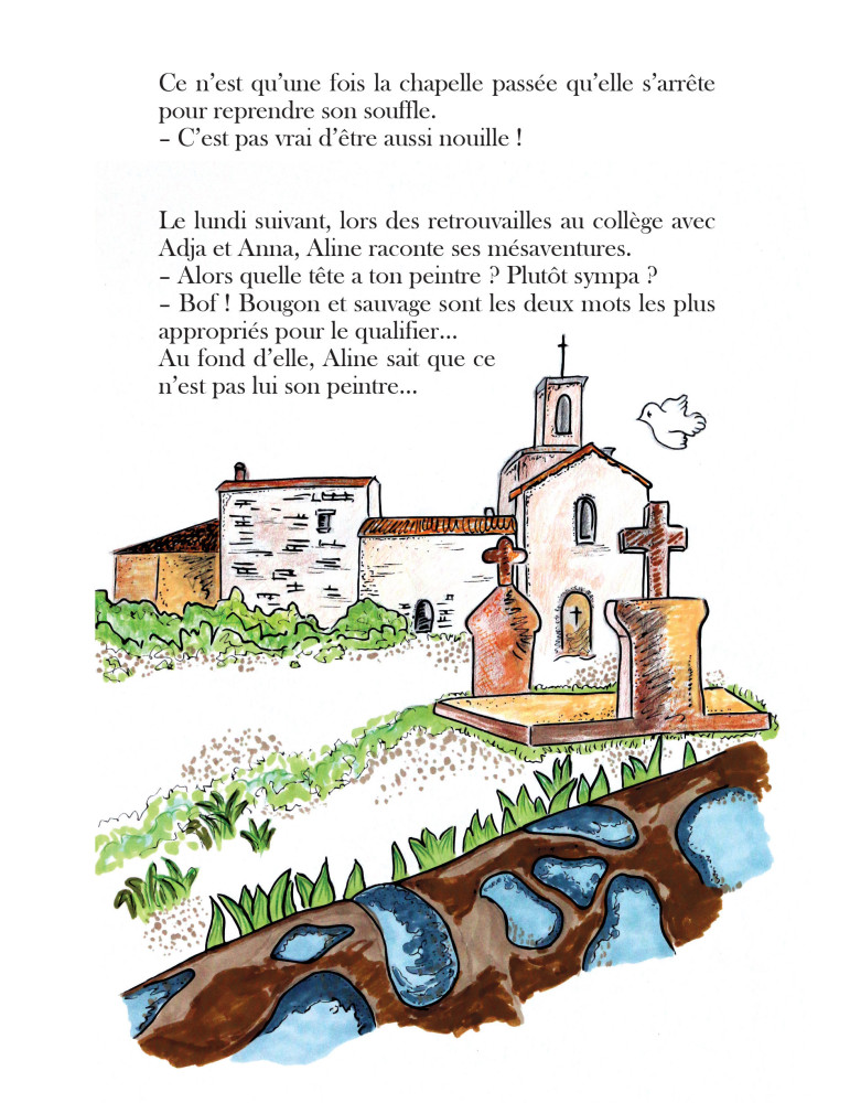 Visages de pierre - Au bord de l'Ardèche à Vogüé