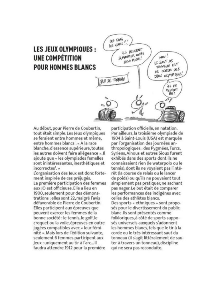 Seximsme Man fait du sport