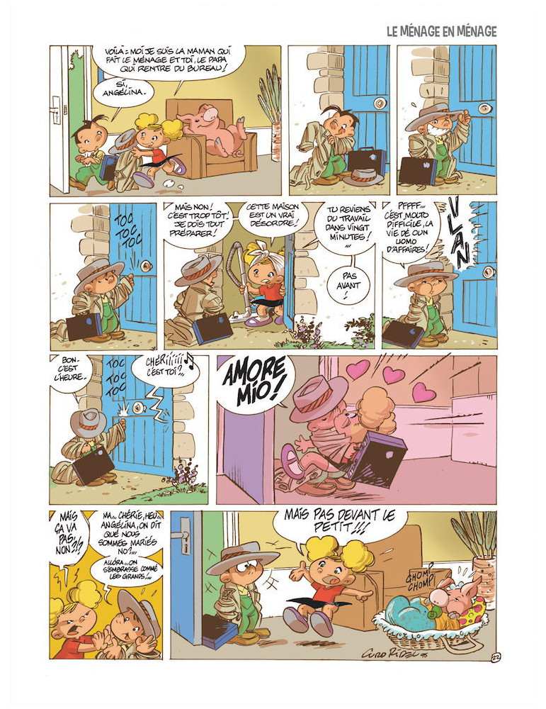 ANGÈLE & RENÉ Album 1 "Copains comme cochons"