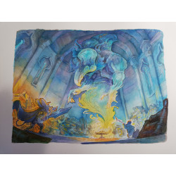 Illustration : " Le Djinn "