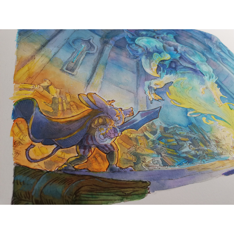 Illustration : " Le Djinn "