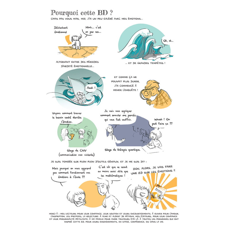 Émotions, enquête et mode d’emploi – tome 1