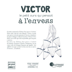 Victor, le petit ours qui pensait à l’envers