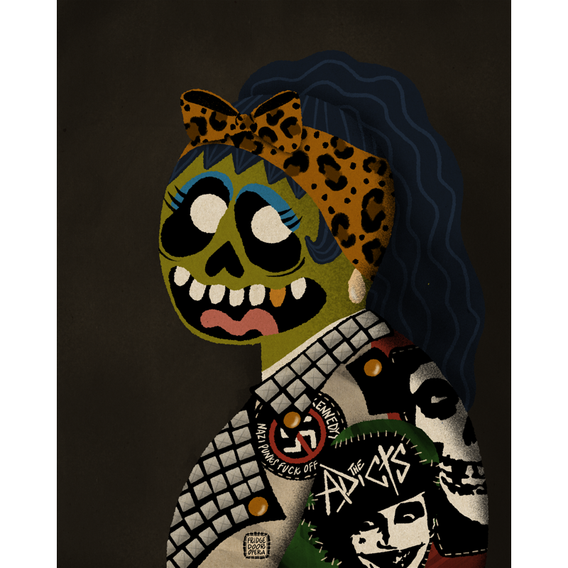 Punk With A Pearl Earring