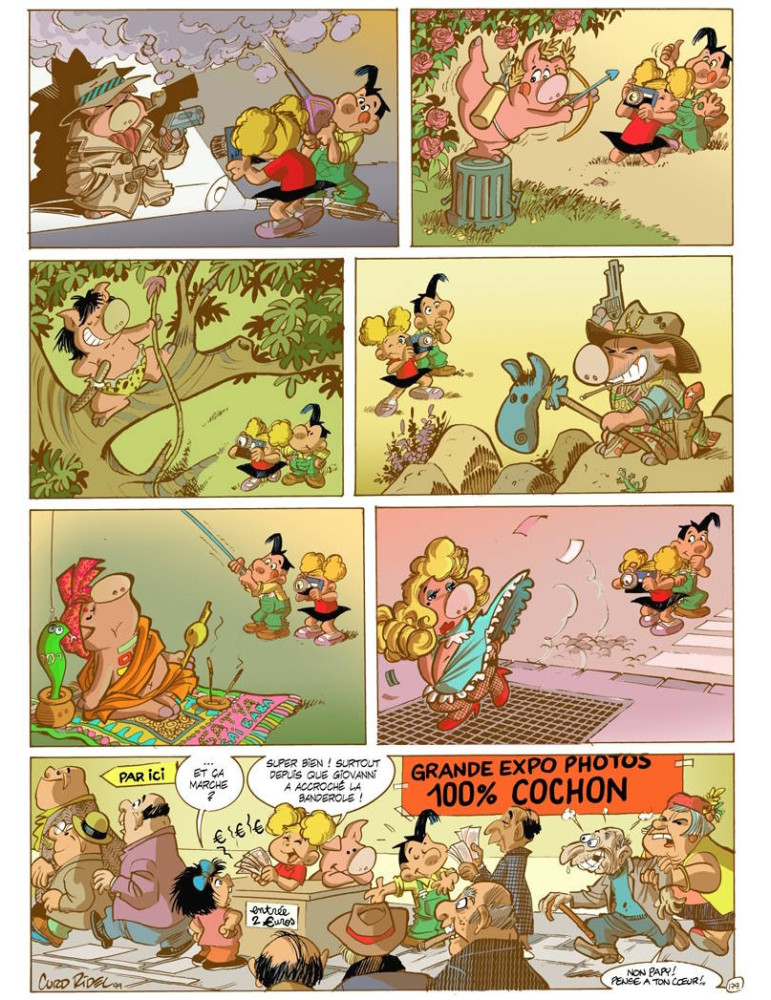 ANGÈLE & RENÉ Album 5 "De l'art ou du cochon"