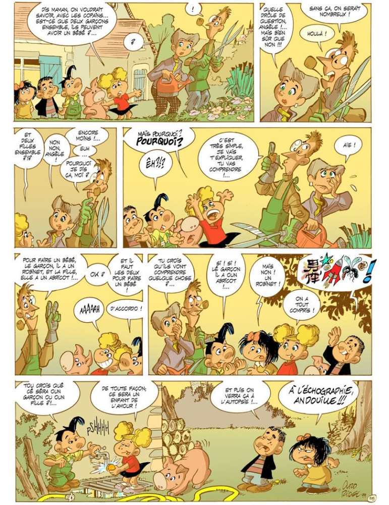 ANGÈLE & RENÉ Album 5 "De l'art ou du cochon"