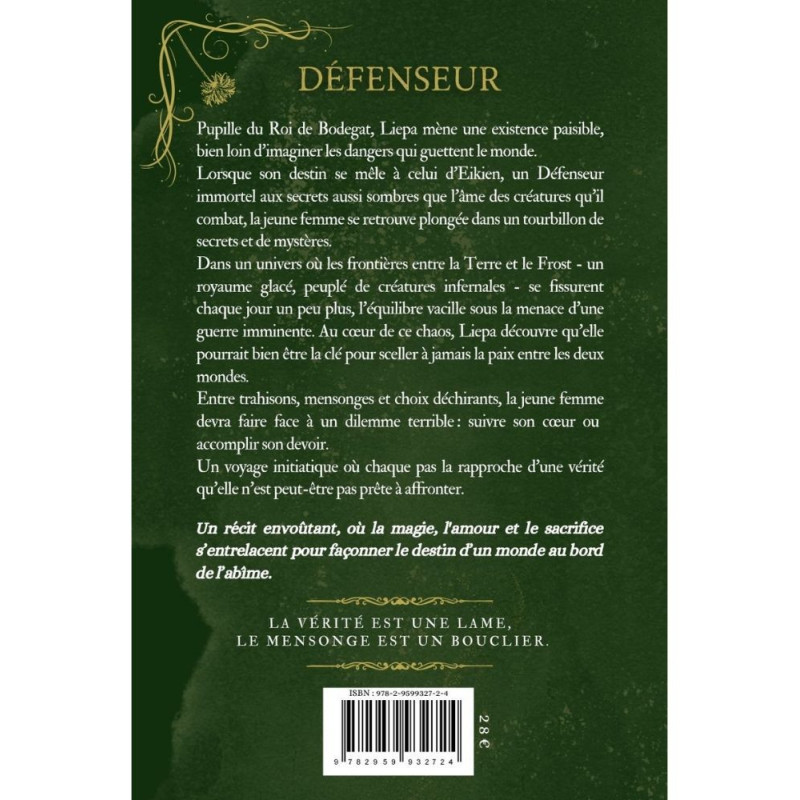 Défenseur - La sorcière captive (Tome 1)