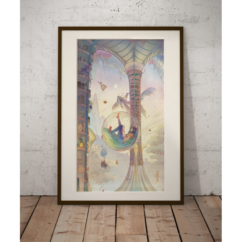 Ex Libris - 50 x 70 cm (signé)