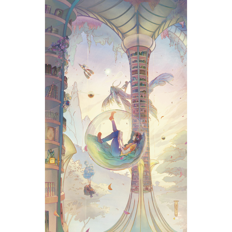 Ex Libris - 50 x 70 cm (signé)