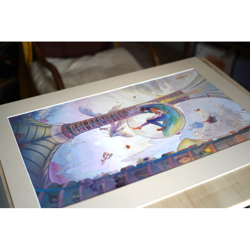 Ex Libris - 50 x 70 cm (signé)