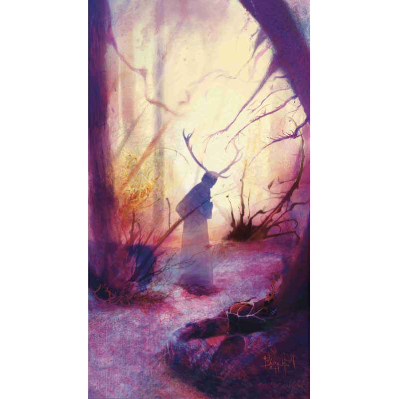 Carte - Ermite - 10 x 18 cm