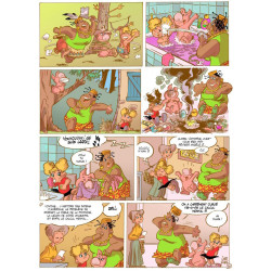 ANGÈLE & RENÉ Album 6 "Un groin tranquille à la campagne"