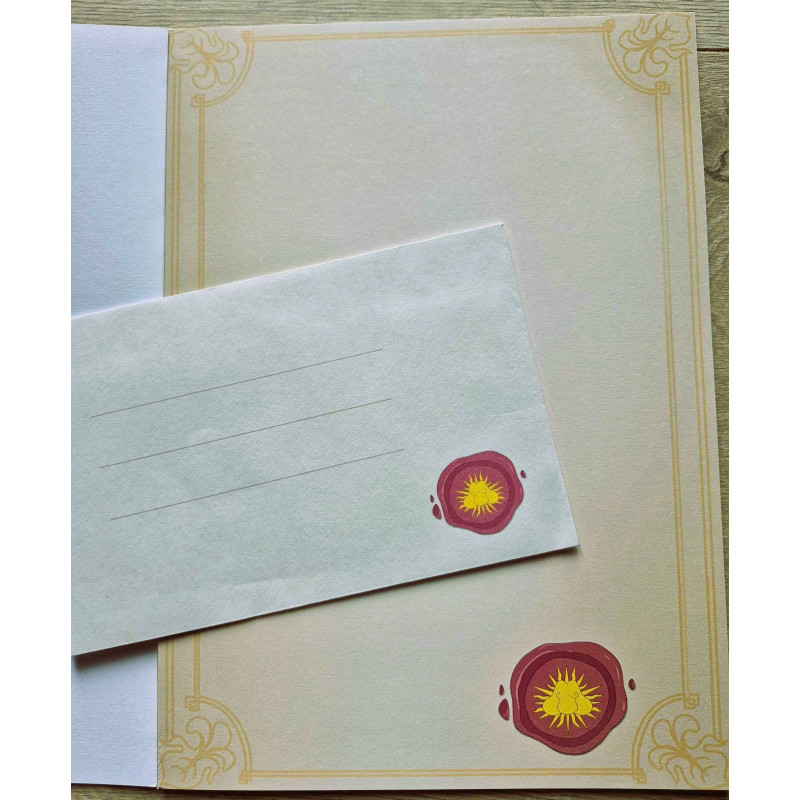 Papier à lettre royal !