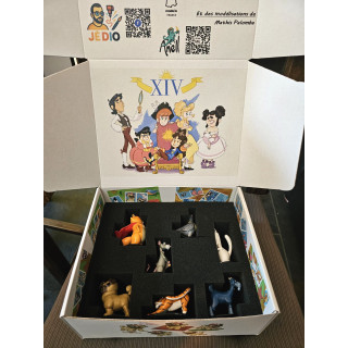 Figurines La Cour à poils