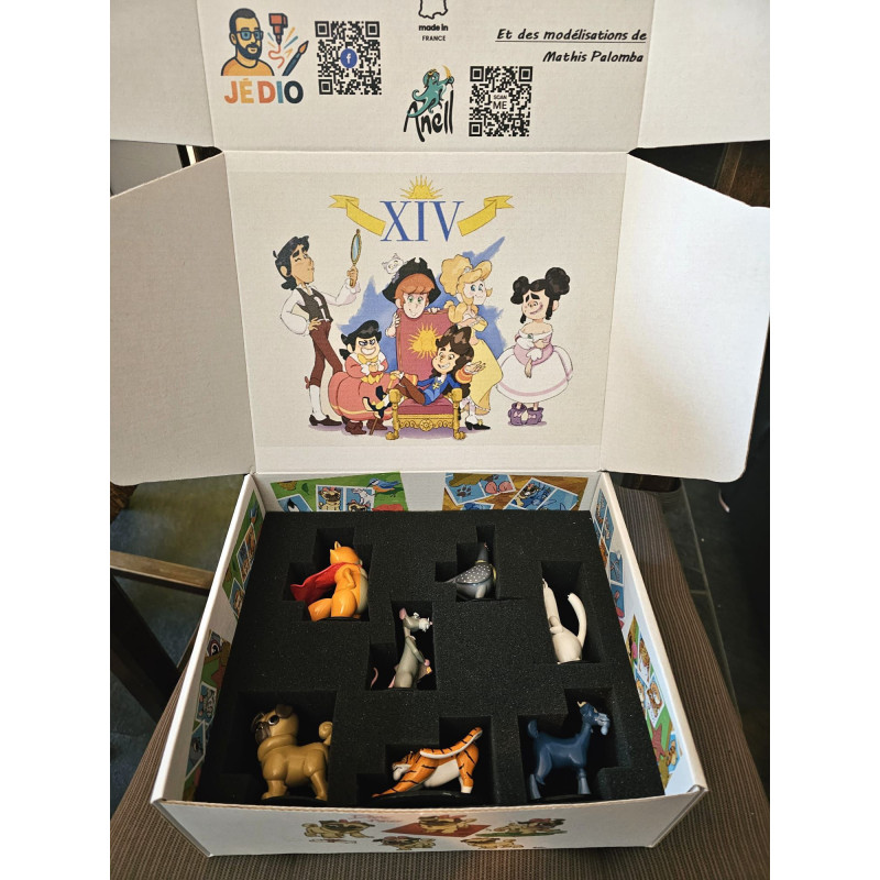 Figurines La Cour à poils