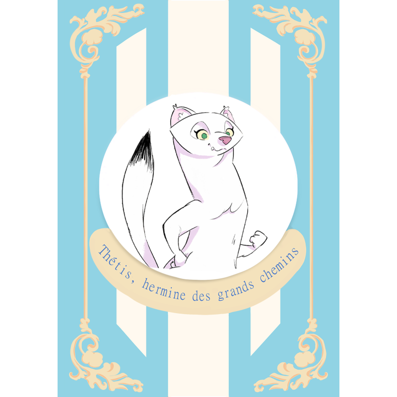 Cartes postales La Cour à poils