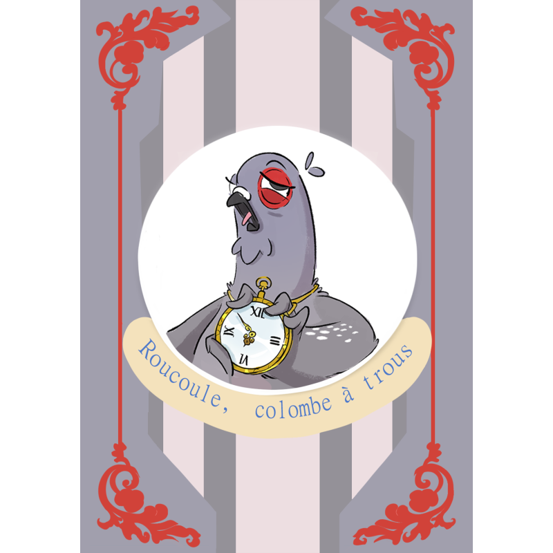 Cartes postales La Cour à poils