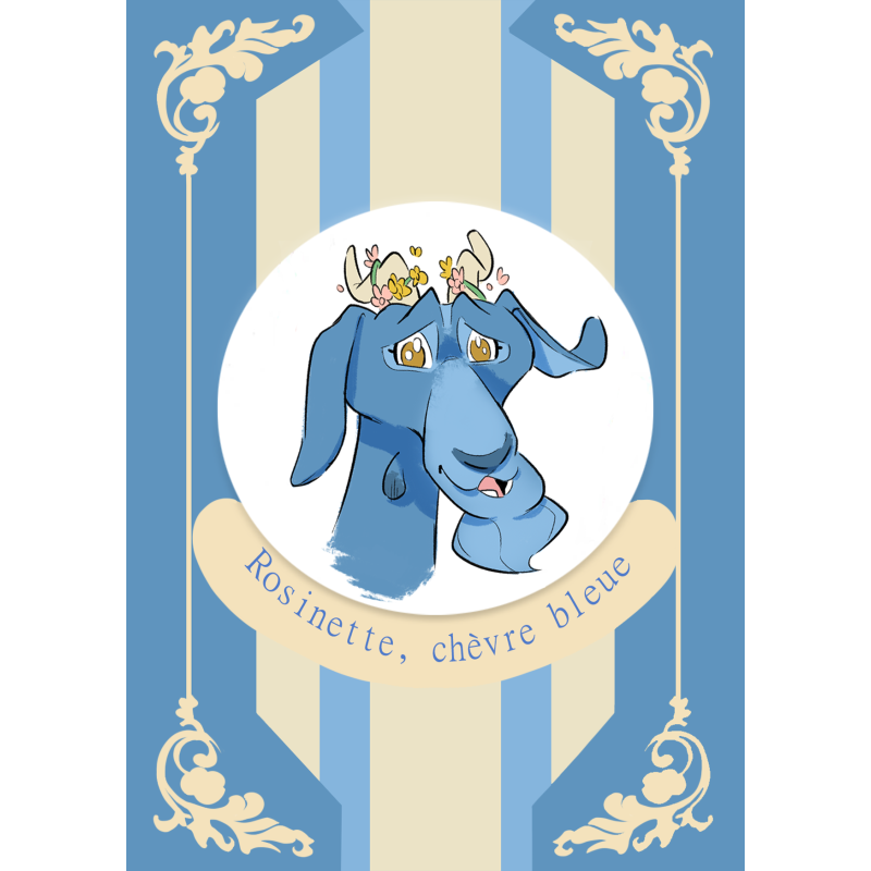 Cartes postales La Cour à poils