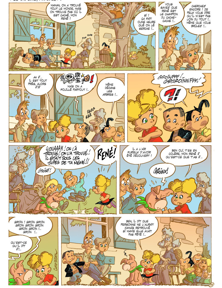 ANGÈLE & RENÉ Album 7 "À cochon, cochon et demi"