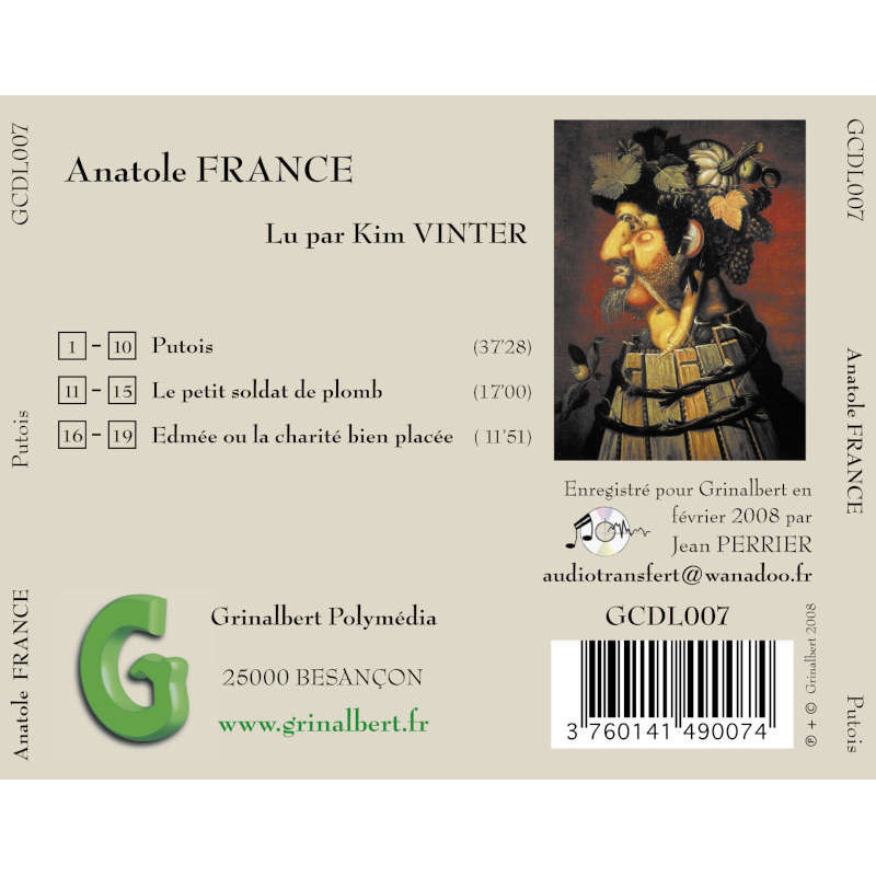 Livre-audio : Anatole France - Putois