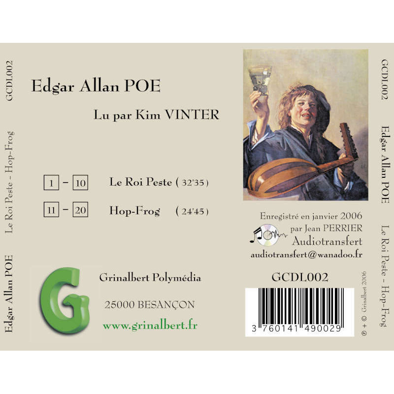 Livre-audio : Edgar Poe - Le Roi Peste