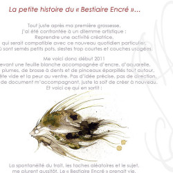 Livre Martinefa "Bestiaire Encré"
