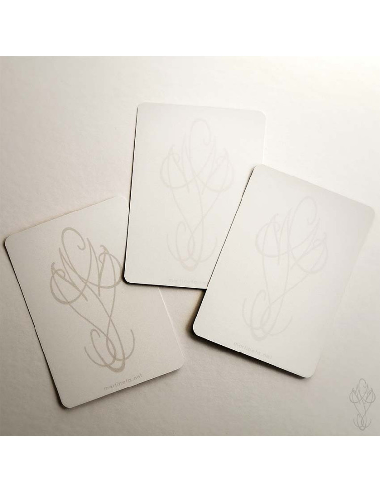 Trio de cartes postales Martinefa "Dark Thoughts" - 14,8 x 10,5 cm