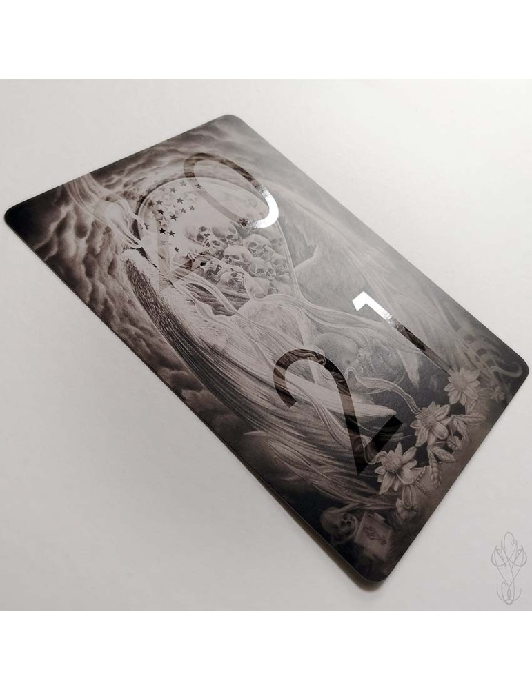 Carte postale grand format d’un dessin "2021" - 14,6 x 20,9 cm (A5)