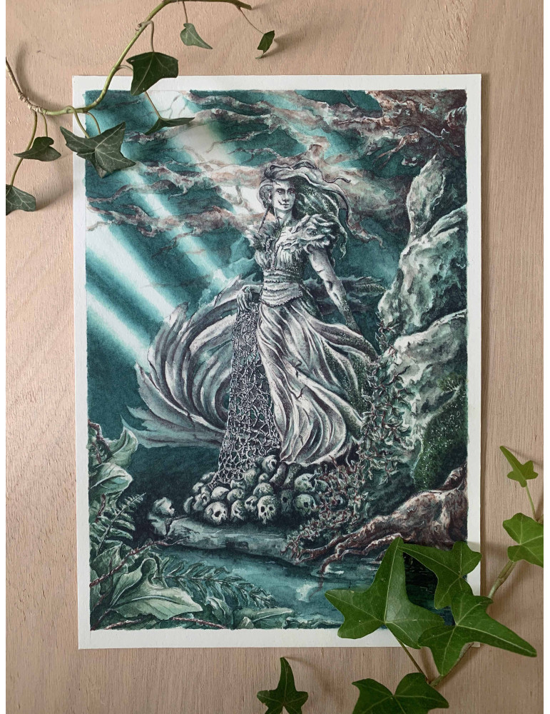 Impression d'art "Rán" - Déesse Viking