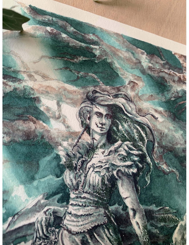 Impression d'art "Rán" - Déesse Viking