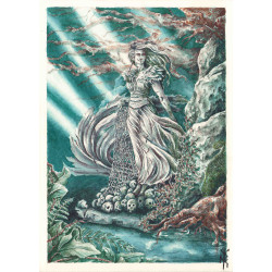 Impression d'art "Rán" - Déesse Viking