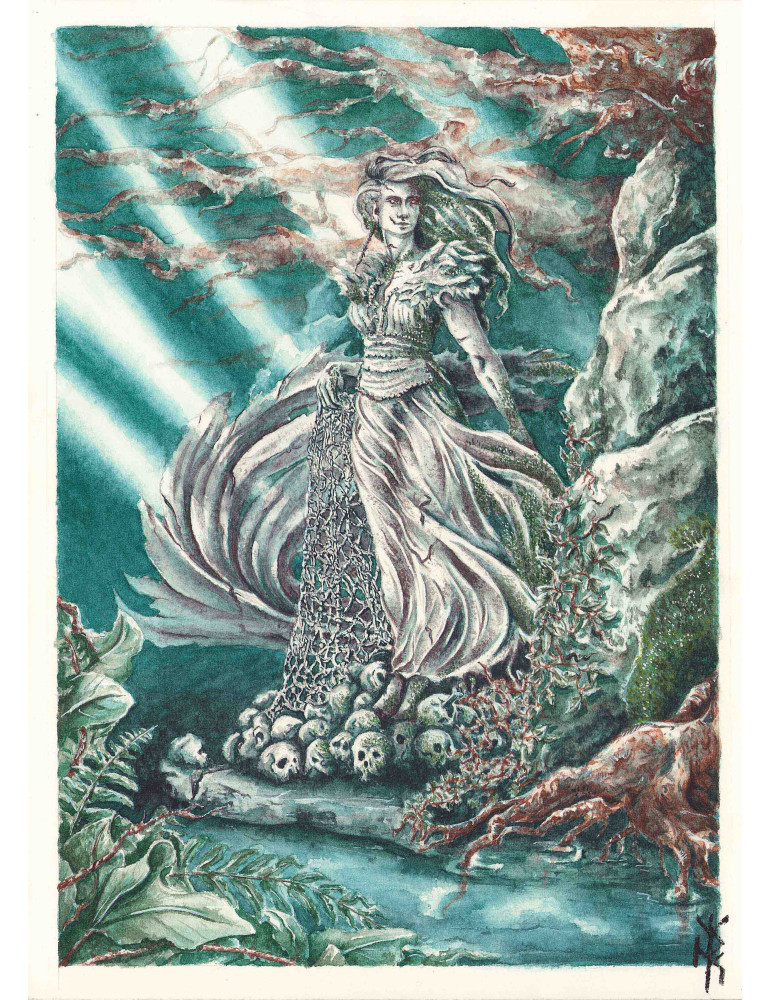 Impression d'art "Rán" - Déesse Viking