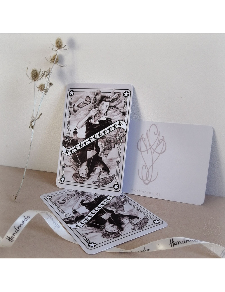 Carte postale  "2019" - 10,5 x 14,8 cm