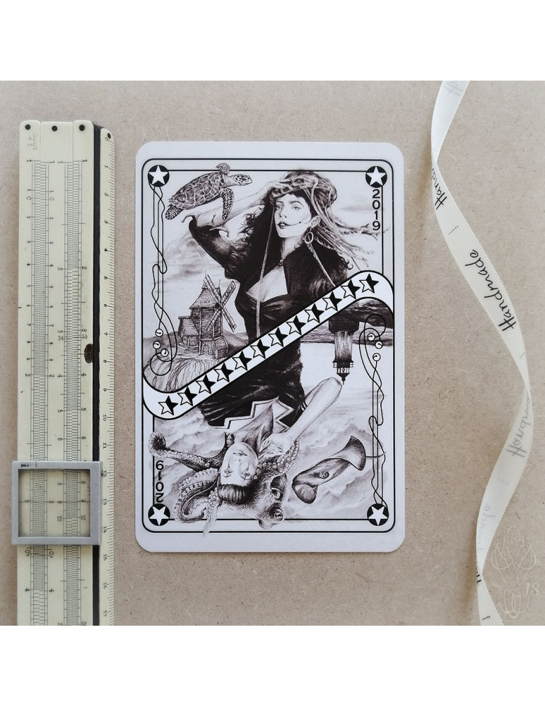 Carte postale  "2019" - 10,5 x 14,8 cm