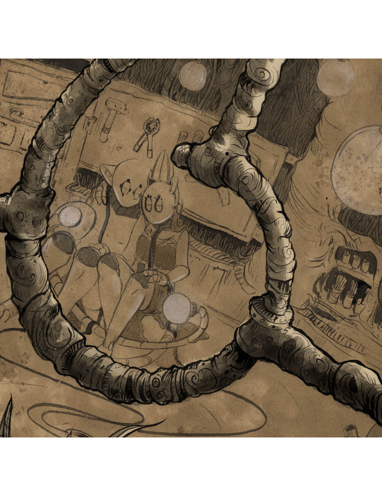 Planche originale n°27 Dryodes T1