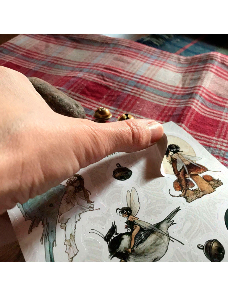 Autocollants stickers Féeriques 1 par JBMonge