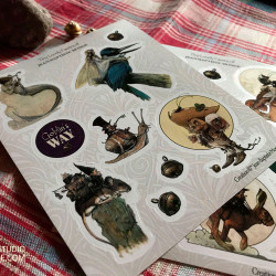 Autocollants stickers Féeriques 1 par JBMonge