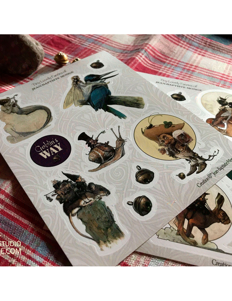 Autocollants stickers Féeriques 1 par JBMonge