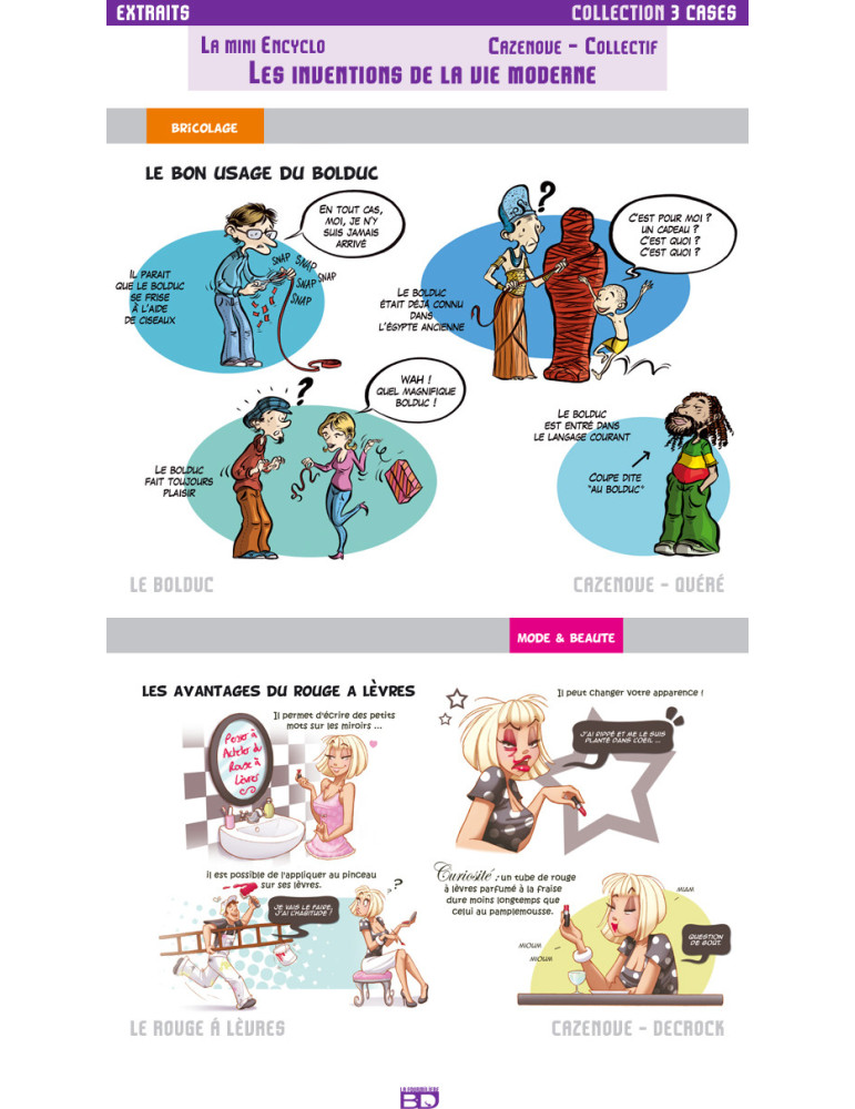 Les inventions de la vie moderne